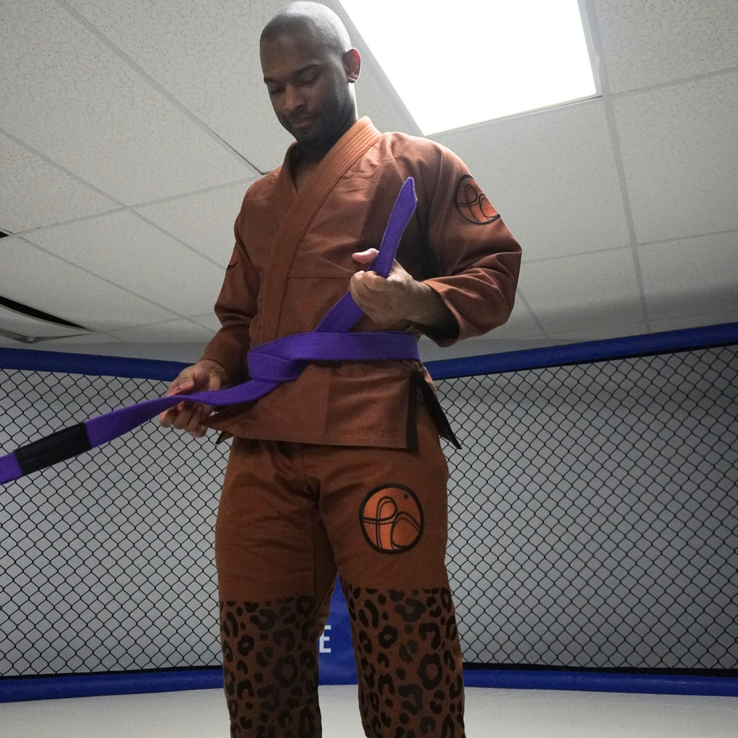 Jaguar Gi ( Jacket + Pants) OG Brown and Black Adult