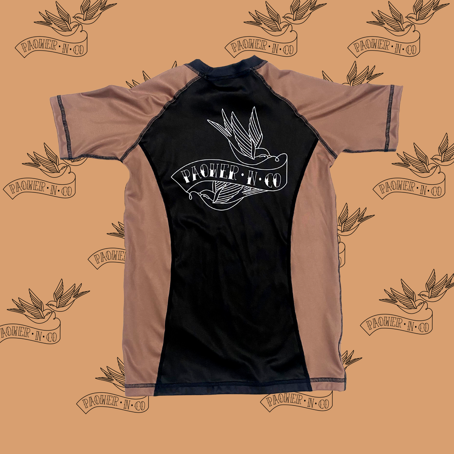 Ranked Rashguard Brown