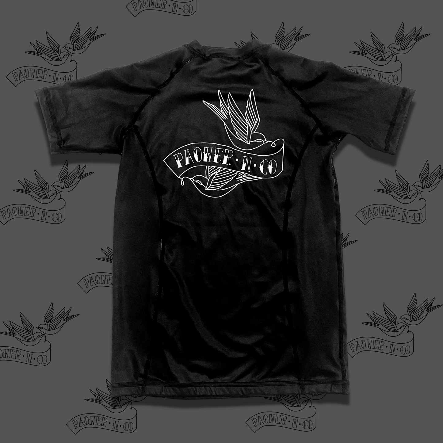 Ranked Rashguard Black (short sleeve)