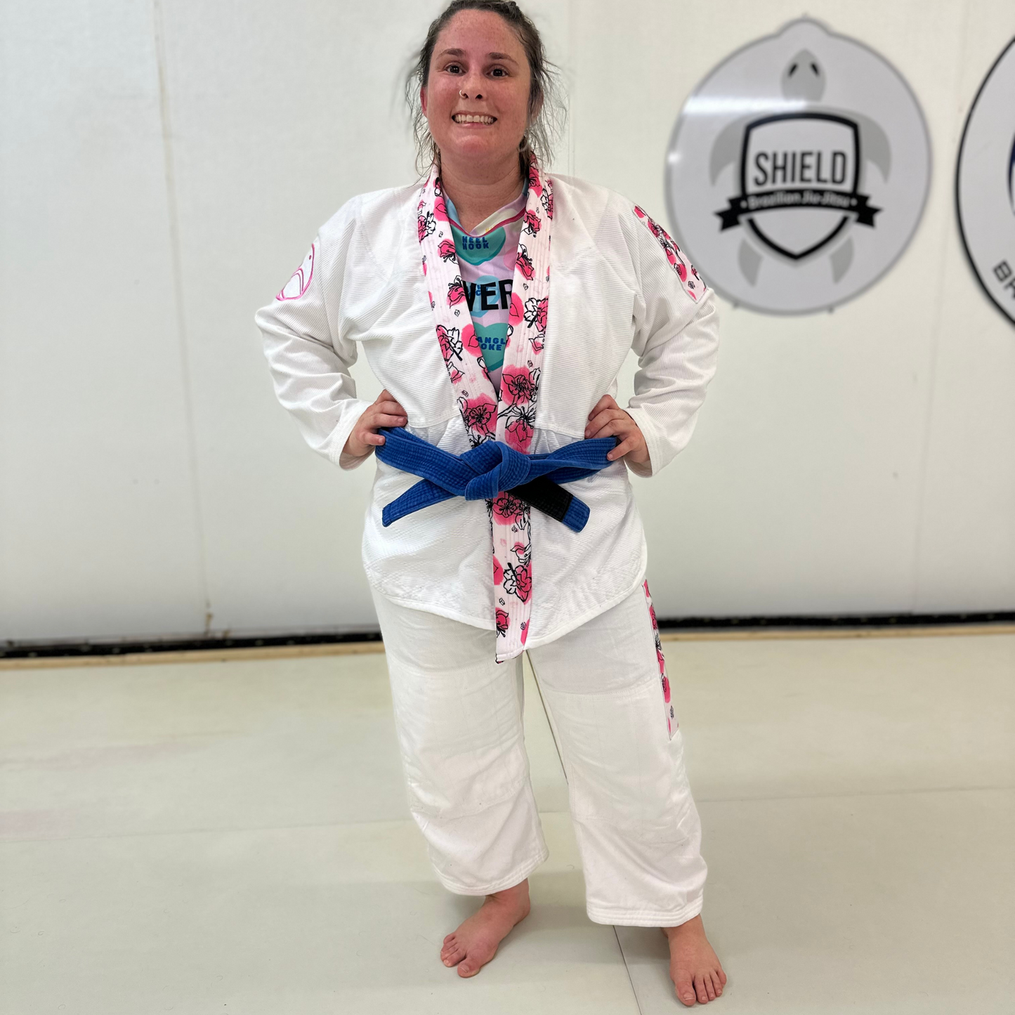"Japan 01 Brazilian Jiu Jitsu gi combo featuring premium jacket and pants in custom Pantone colors with elastic waistband."