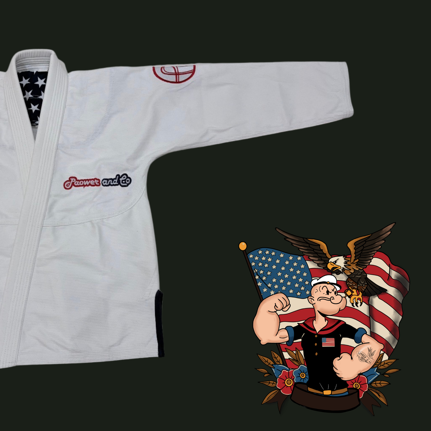 America 250  Adult Gi JACKET (ONLY) Adults
