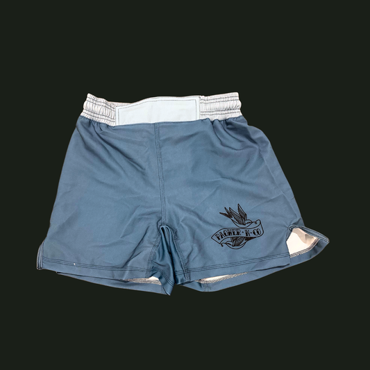 Deep dream blue Lycra no gi shorts Adults