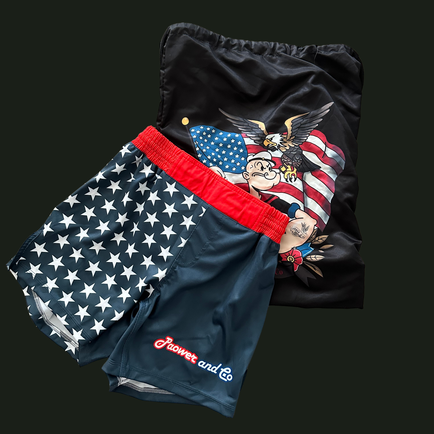 America 250 Lycra no gi shorts Adults