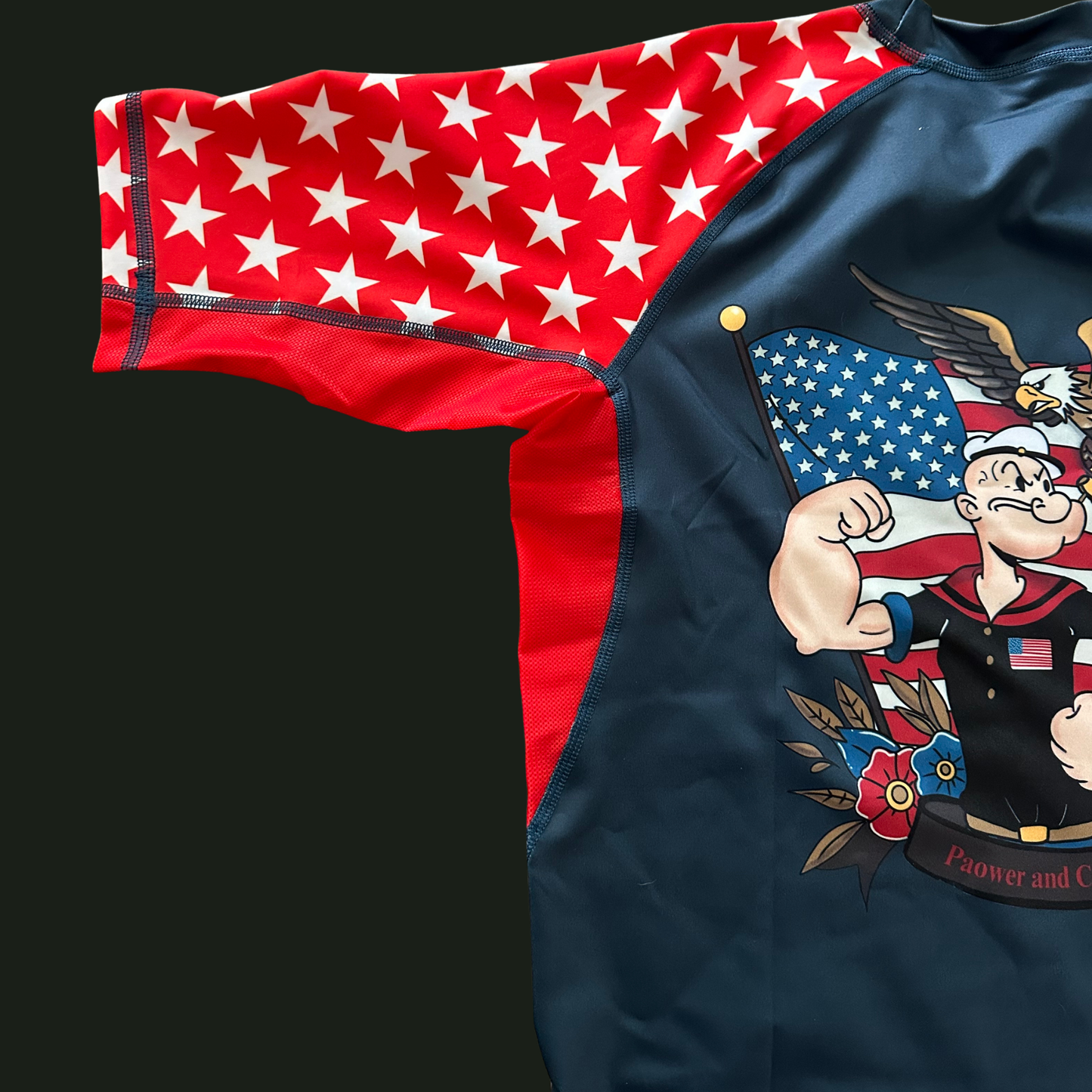 America 250 No gi Rashguard Adults