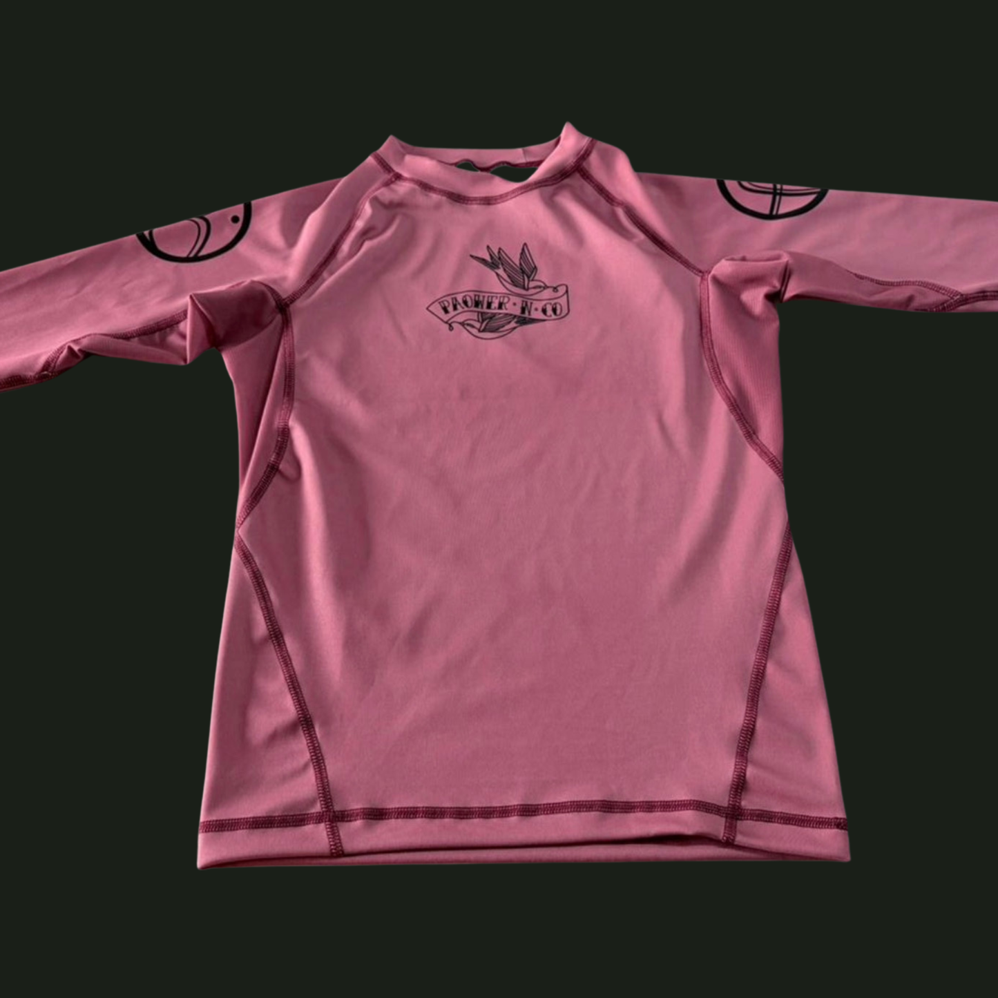 Macaroon Pink No Gi Rashguard Adults