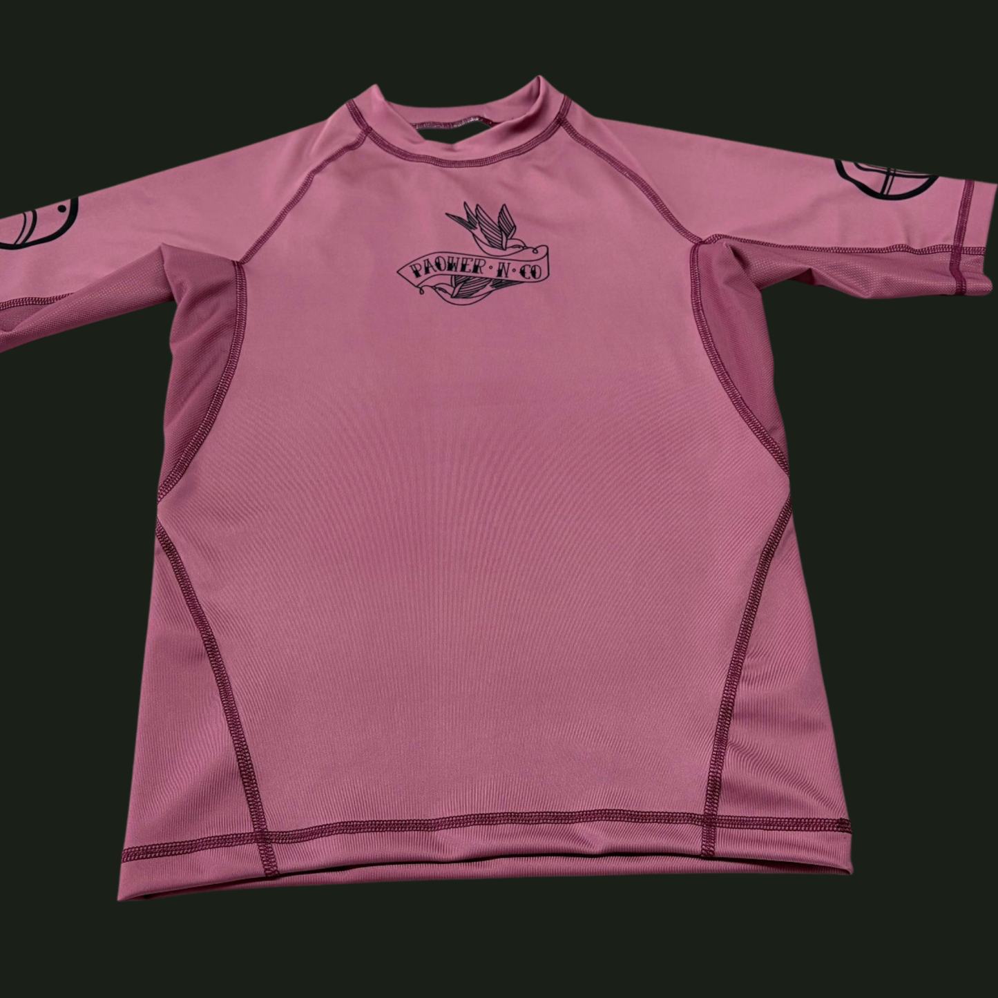 Macaroon Pink No Gi Rashguard Adults