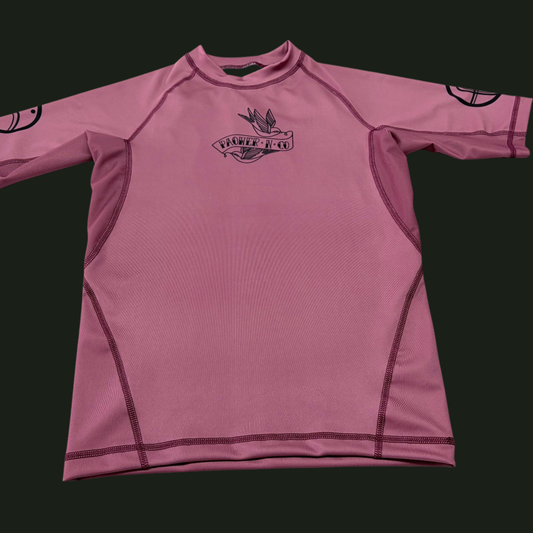 Macaroon Pink No Gi Rashguard Adults