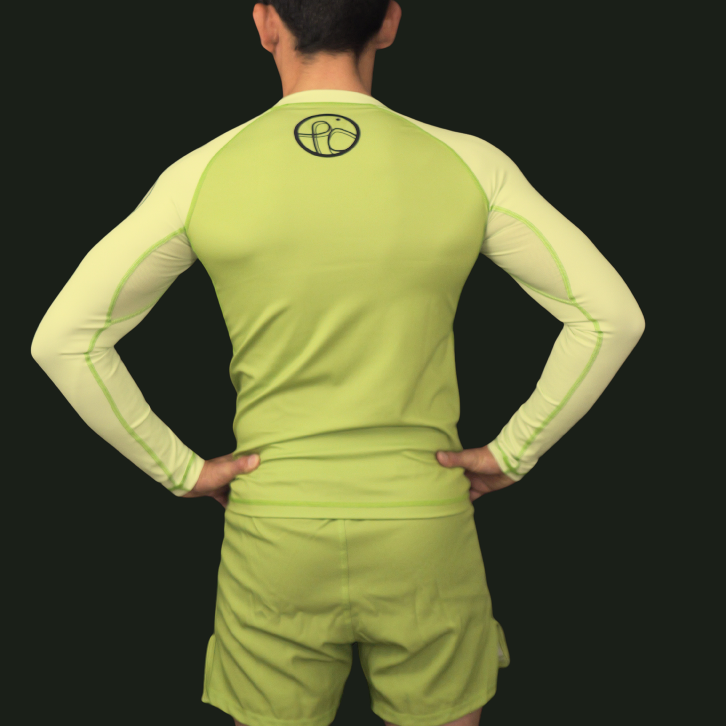 Pistachio Green  Lycra no gi shorts Adults