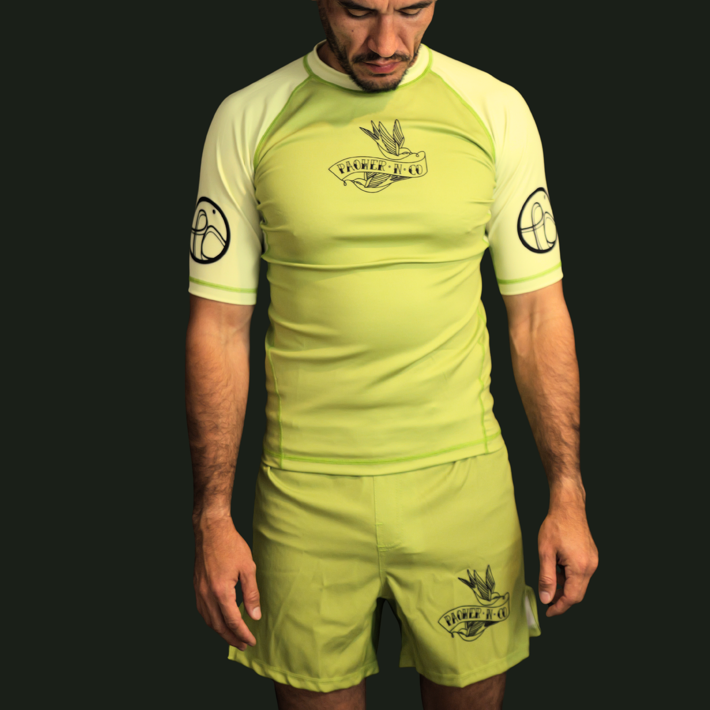 Pistachio Green No gi Rashguard