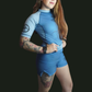 Deep dream blue Lycra no gi shorts Adults
