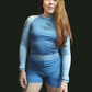 Deep  Dream Blue No Gi Rashguard Adults