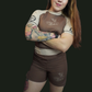 Mocha Latte No Gi Rashguard Adults