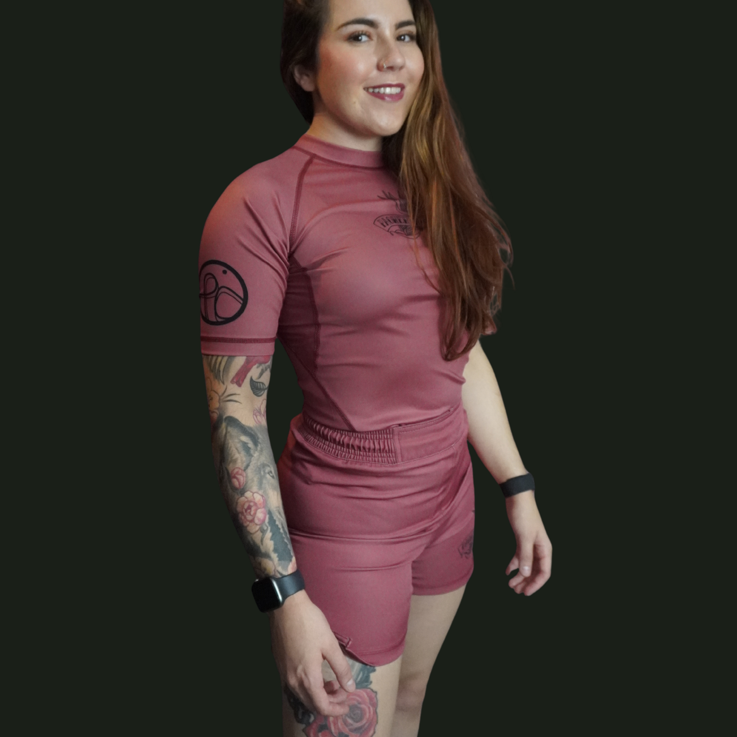 Macaroon Pink No Gi Rashguard Adults