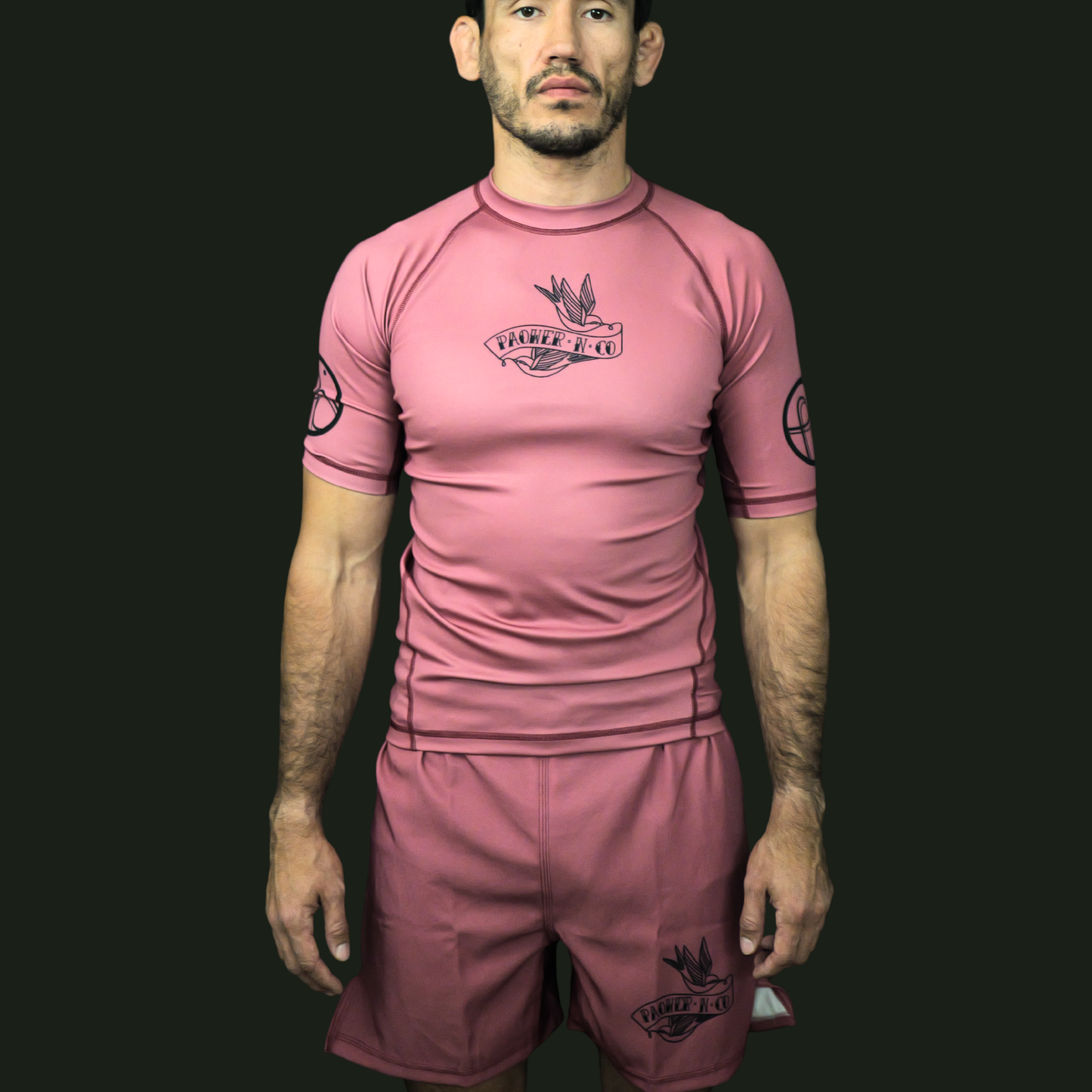 Macaroon Pink No Gi Rashguard Adults
