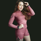 Macaroon Pink No Gi Rashguard Adults