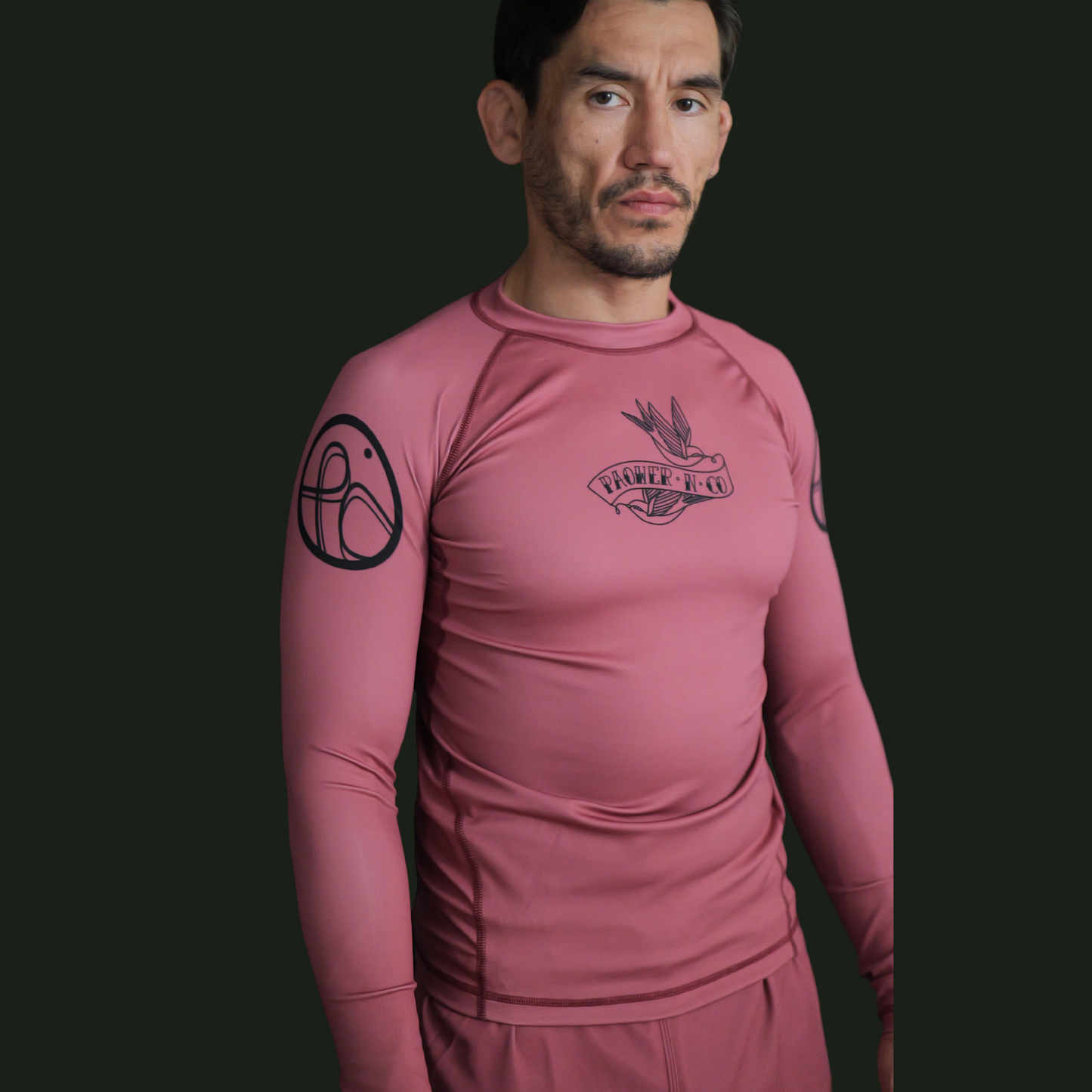 Macaroon Pink No Gi Rashguard Adults