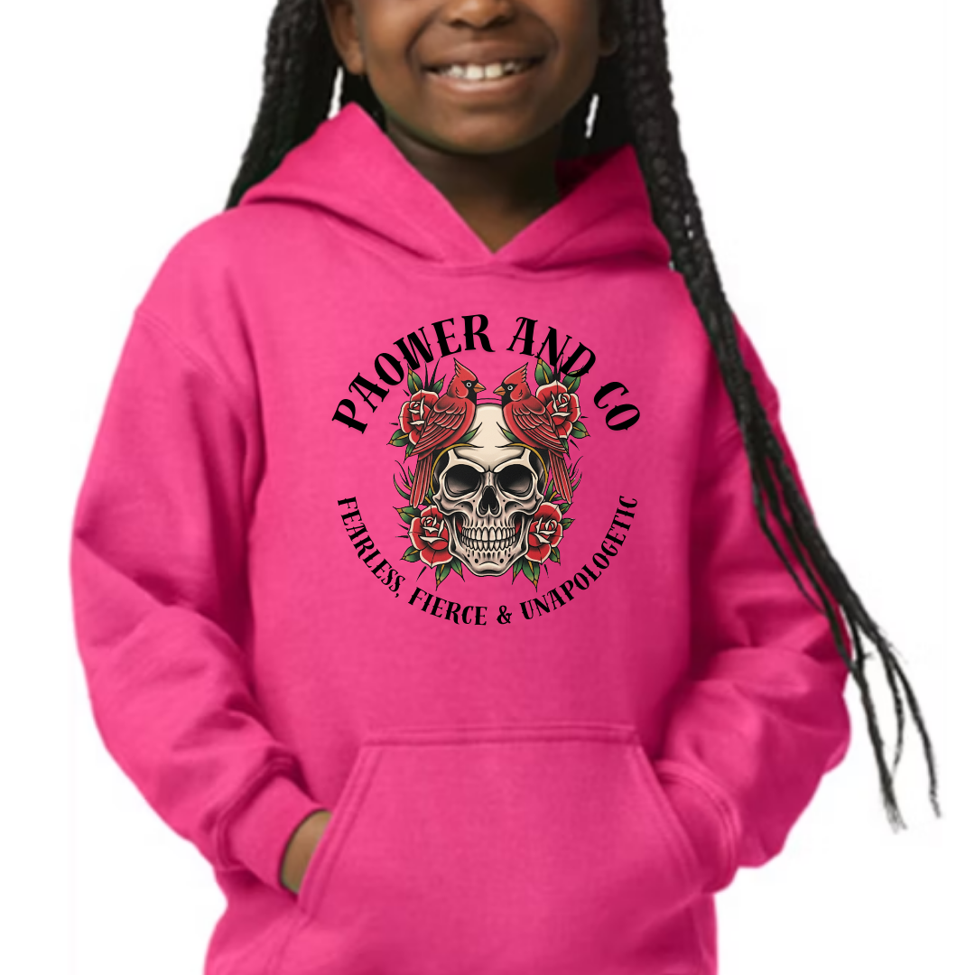 Fearless, Fierce & Unapologetic Hoodie KIDS