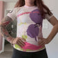 	"Queen P no-gi rashguard in bold design with feminine edge, crafted for jiujitsu and grappling performance."